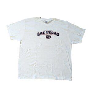 Men T-Shirt White Las Vegas 3XL NEW